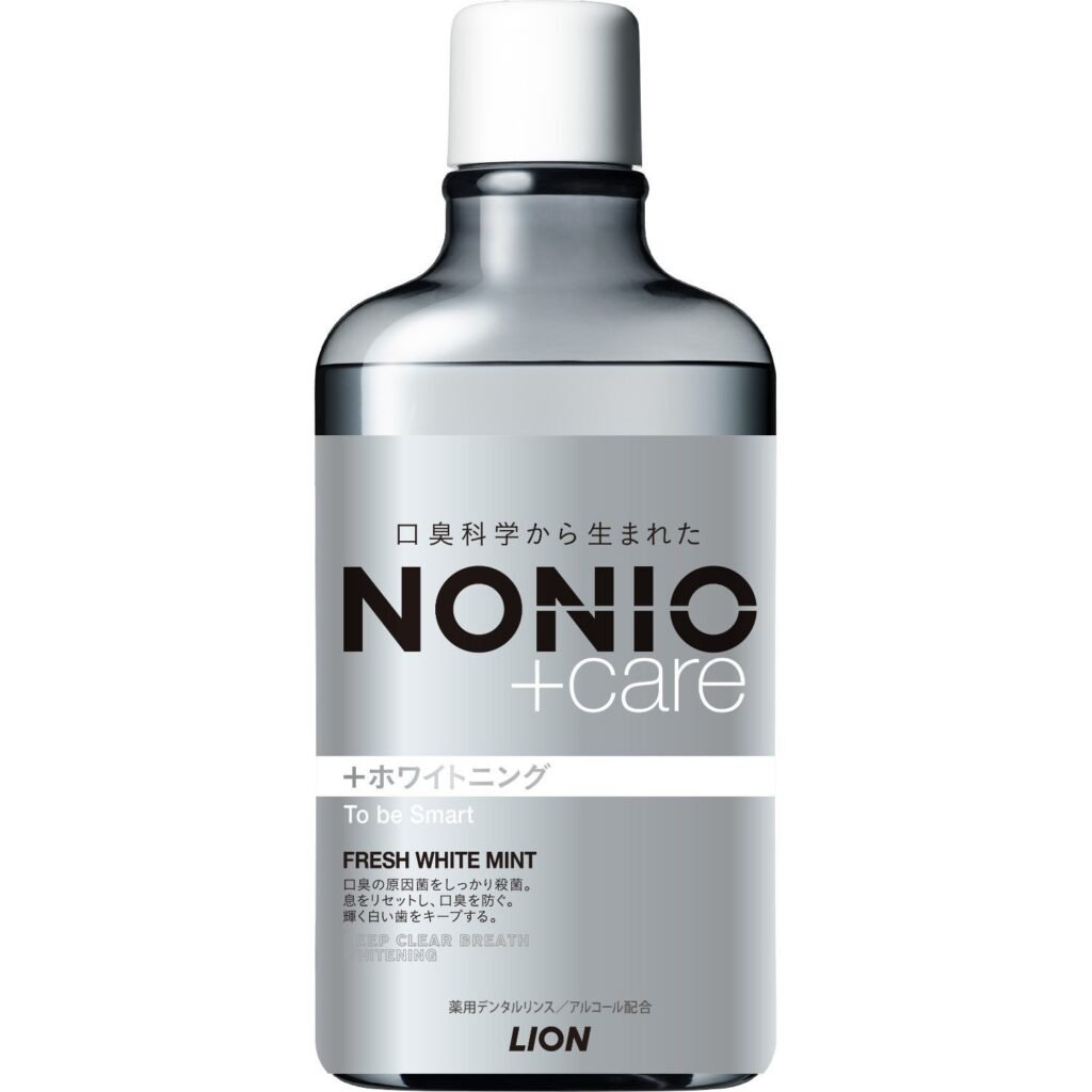 Lion Nonio Medicated Mouth Wash - Whitening 600ml