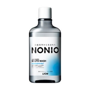 Lion Nonio Medicated Mouth Wash - Clear Herb Mint 600ml