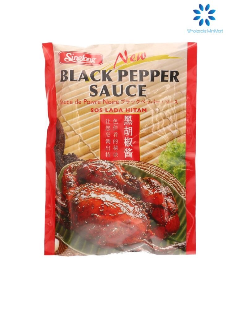 Singlong Black Pepper Sauce Lada Hitam Sauce 160g