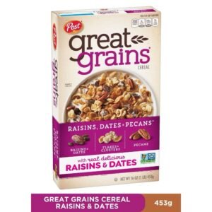 Post Great Grains Cereal - Raisin, Dates & Pecan 454g