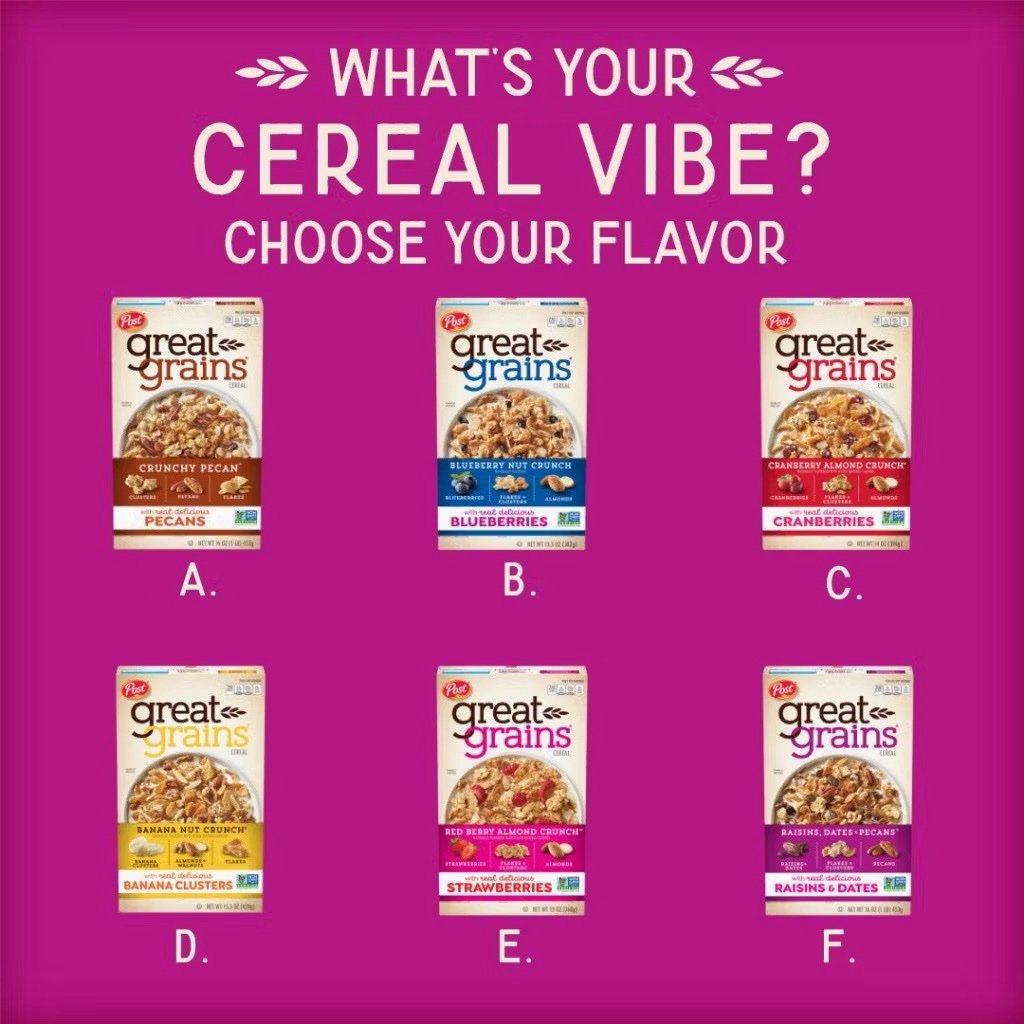 Post Great Grains Cereal - Banana Nut 439g - Image 3