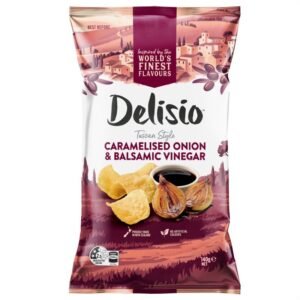 Delisio Potato Chips 130g - Caramelised Onion From New Zealand