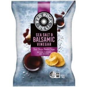 Red Rock Deli Potato Chips 165g - SeaSalt BalsamicVine