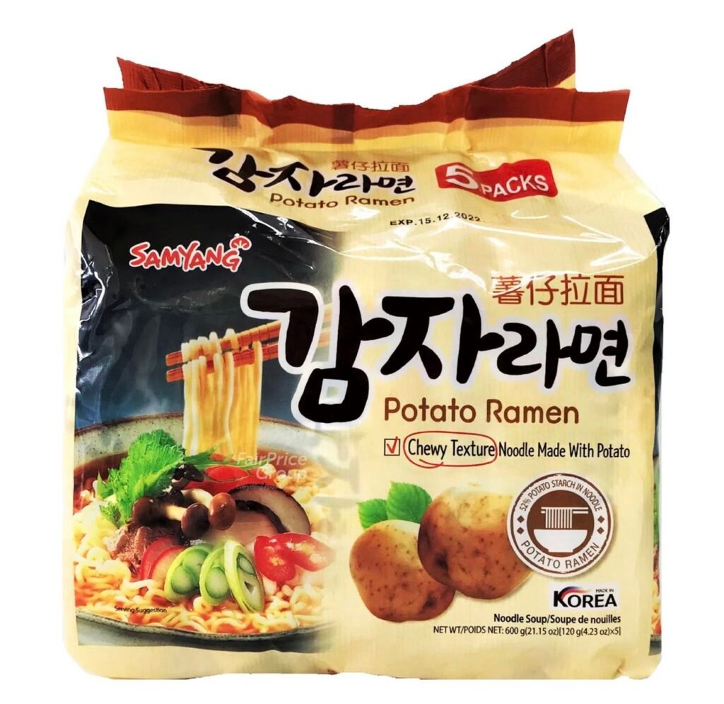 Samyang Korean Instant Noodle - Potato