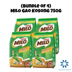 (Bundle of 4) Milo Gao Kosong 750g