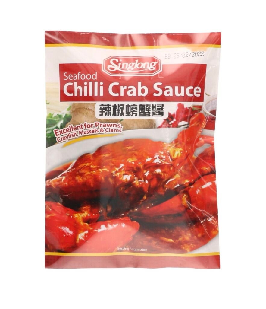 Sing Long Seafood Chilli Crab Sauce / Perencah Ketam Cili 130g 辣椒螃蟹酱