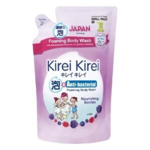 Kirei Kirei Anti-bacteria Foaming Body Wash Refill 600ml - Nourishing Berries