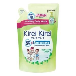 Kirei Kirei Anti-bacteria Foaming Body Wash Refill 600ml - Refreshing Grapes