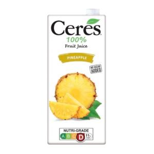 Ceres 100% Fruit Juice 1L - Pineapple