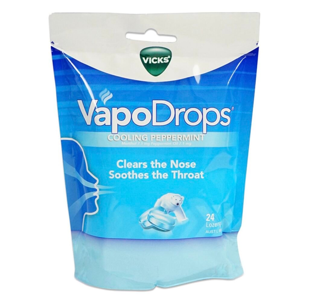Vicks VapoDrops - Cooling Peppermint 24