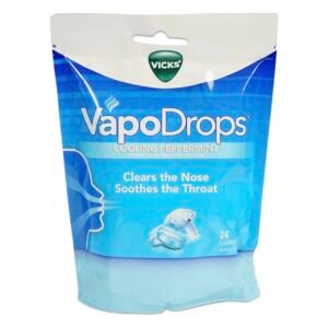 Vicks VapoDrops - Cooling Peppermint 24