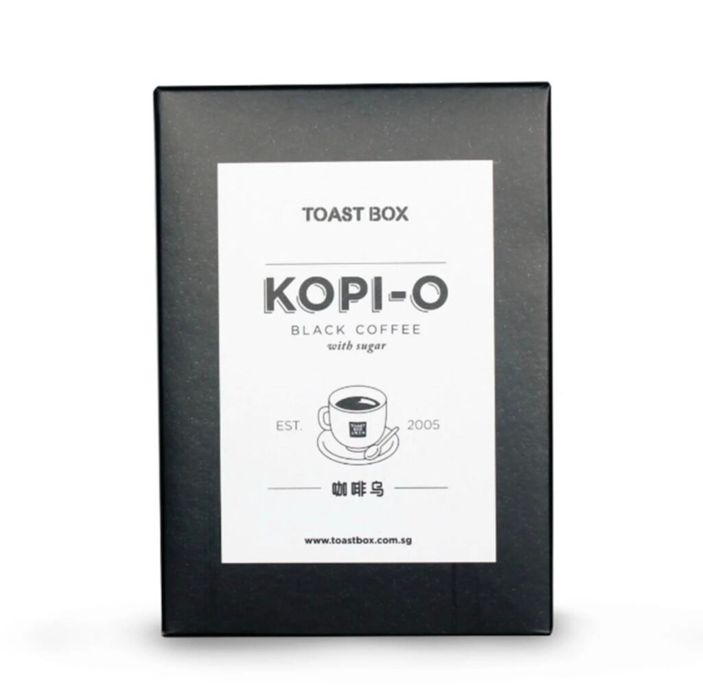 Toast Box Kopi O with Sugar (6x22gm)