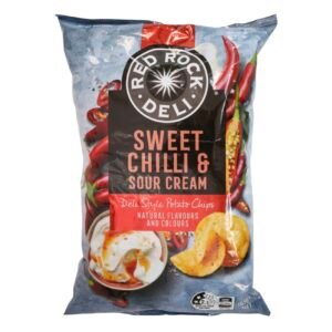 Red Rock Deli Potato Chips 165g - Sweet Chili & Sour Cream
