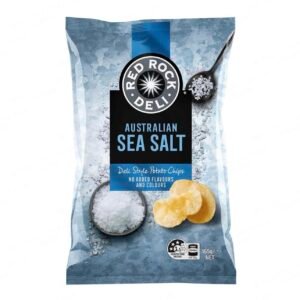 Red Rock Deli Potato Chips 165g - Sea Salt