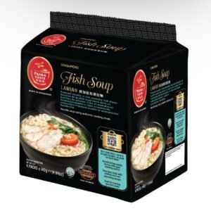 Prima Taste La Mian Premium Instant Noodles (4pack x 140g) - Fish Soup