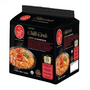 Prima Taste La Mian Premium Instant Noodles (4pack x 160g) - Chilli Crab