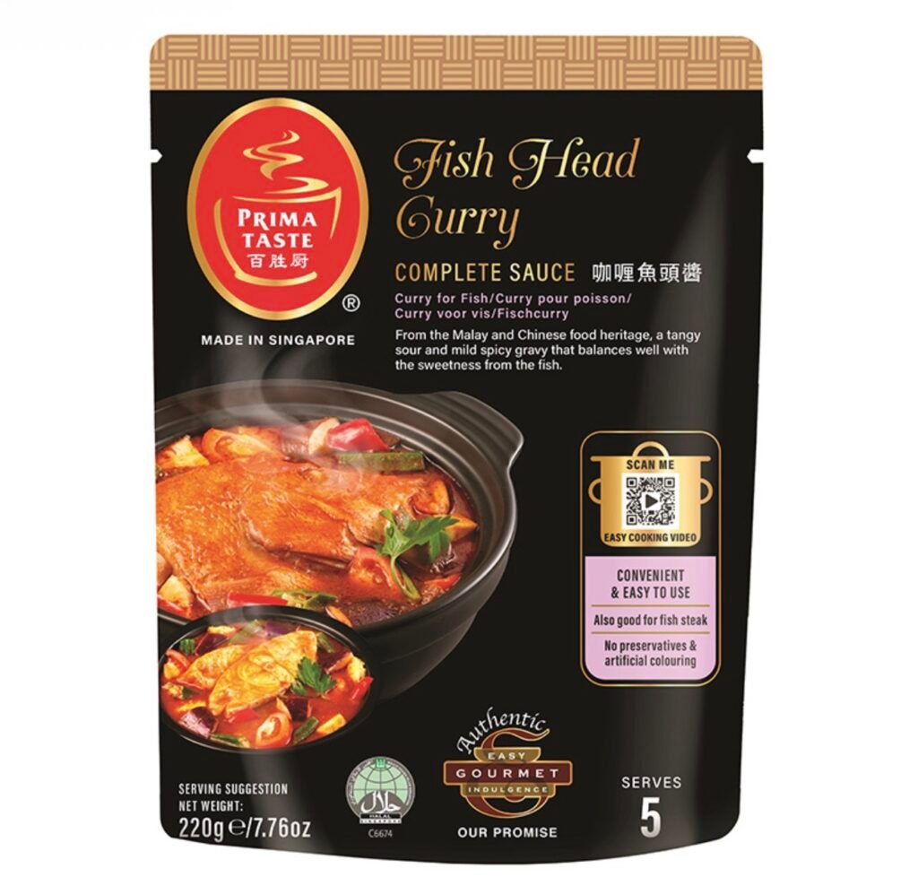 Prima Taste Complete Sauce - Fish Head Curry 220g