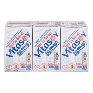 Vitasoy Soya Bean Packet Drink 维他奶 6x250ml - Less Sugar