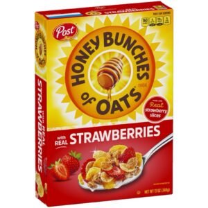 Post Honey Bunches of Oats Cereal - Strawberries 311g