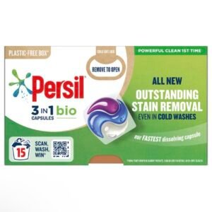 Persil 3IN1 Washing Capsules 15 Washes - Bio