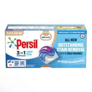 Persil 3IN1 Washing Capsules 15 Washes - Non Bio