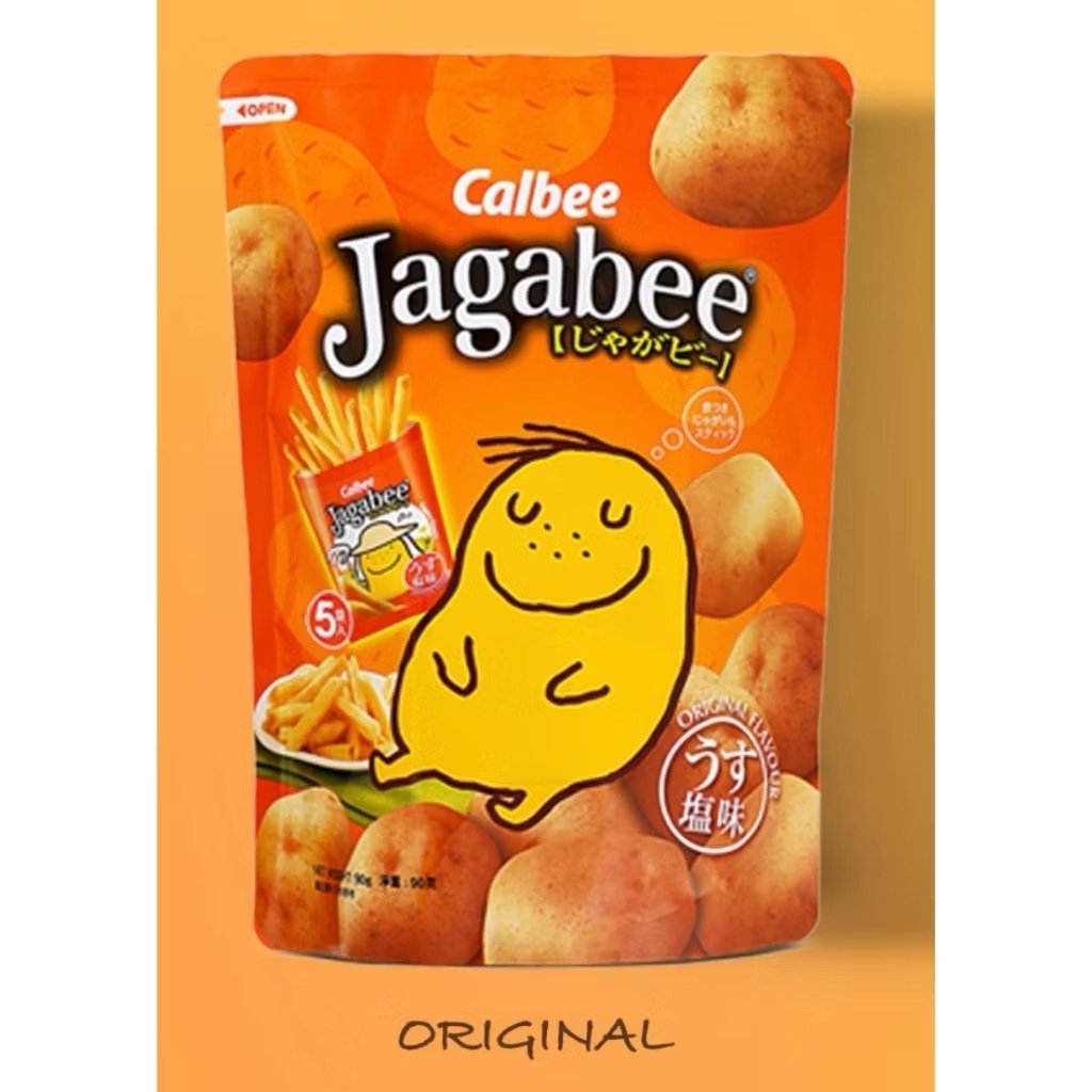 CALBEE JAGABEE POTATO STICK 新口味限定款国外进口卡乐比薯条三兄弟零食 - Original 原味