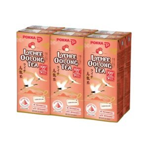 Pokka Lychee Oolong Tea 250ml x 6 荔枝乌龙茶