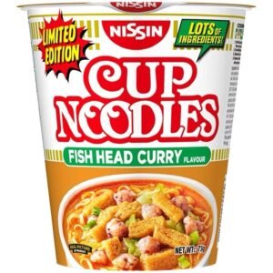 Nissin instant cup noodles - Fish Head Curry 73g