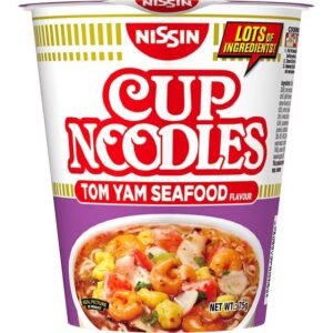 Nissin instant cup noodles - Tom Yam Seafood 75g