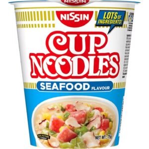 Nissin instant cup noodles - Seafood 75g