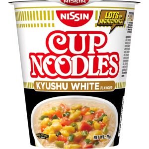 Nissin instant cup noodles - Kyushu White 九州白汤味 75g