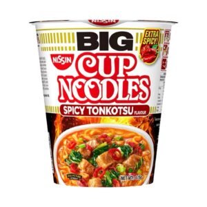 Nissin Big instant cup noodles - Spicy Tonkotsu 115g