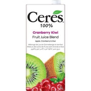 Ceres 100% Fruit Juice 1L - Cranberry and Kiwi