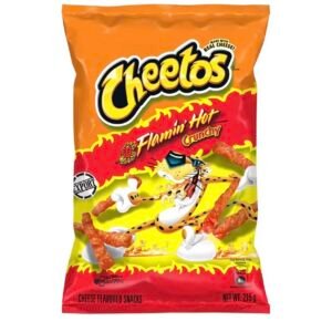 Cheetos Flamin’ Hot Crunchy Cheese Snack