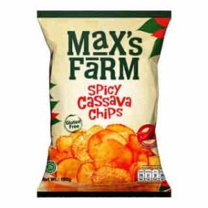 Max’s Farm Cassava Chips 150g - Spicy