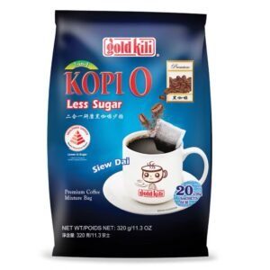 Gold kili 2 in 1 Kopi O 20 x 16g - Less Sugar