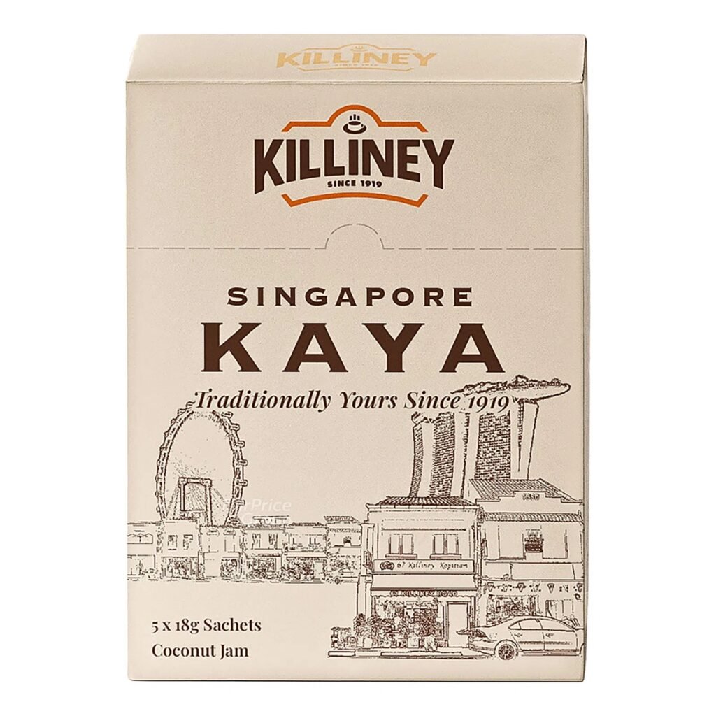 Killiney Singapore Kaya Coconut Jam Sachet Box (5×18g)