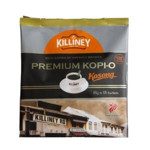 Killiney Premium Kopi-O Kosong (15 x 15g)