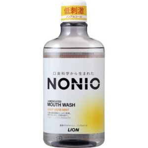 Lion Nonio Medicated Mouth Wash - Light Herb Mint 600ml