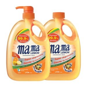 MAMA Lemon Anti-Bacterial Dishwash + Refill Anti-Bacterial Citrus (1000+1000ml)