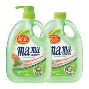 Mama Lemon Dishwashing Liquid & Refill Green Tea (1000+1000ml)
