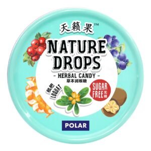 Nature Drops Candy (Sugar free) 天籁果无糖润喉糖 - 60g (Loquat)