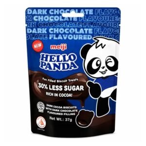 Meiji Hello Panda Dark Chocolate Biscuits 37g